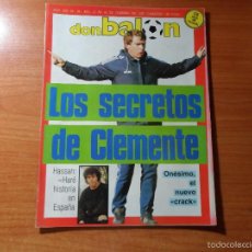 Coleccionismo deportivo: DON BALON Nº 591 1987 EN COLOR EL ESPAÑOL DE CLEMENTE - HASSAN MALLORCA -. Lote 56923647