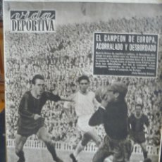 Coleccionismo deportivo: PERIODICO VIDA DEPORTIVA - EL CAMPEON DE EUROPA ACORRALADO Y DESBORDADO - 1956. Lote 57450683