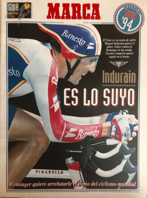 Coleccionismo deportivo: Suplemento Marca Tour 94 - Foto 1