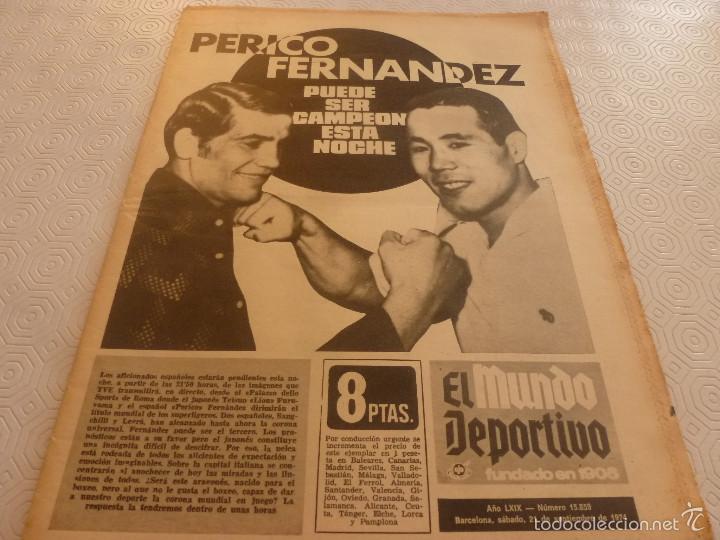 Sammelleidenschaft Sport: MUNDO DEPORTIVO(21-9-74)GARCIA SORIANO,ANGEL NIETO,ANDERSSON(MOTOS)GAL&Aacute;N(OVIEDO)