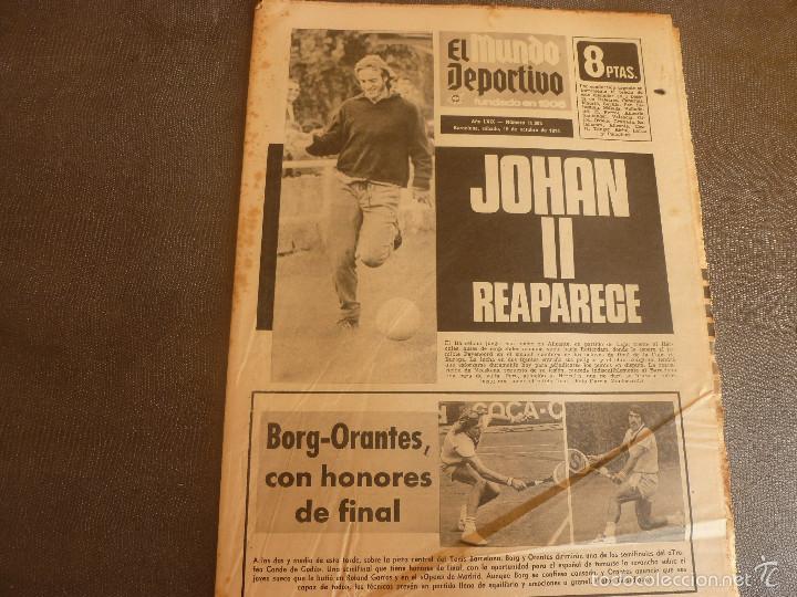 Sammelleidenschaft Sport: MUNDO DEPORTIVO(19-10-74)COPA LIBERTADORES INDEPENDIENTE Vs SAO PAULO,MICHELS,LLOVERAS(ATLETA)BAYERN