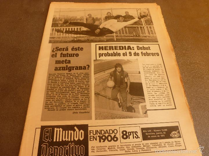 Sammelleidenschaft Sport: MUNDO DEPORTIVO(23-1-75)CELTA 7 JORNADAS IMBATIDO!!!NOCHE DE EL MUNDO DEPORTIVO,MURUZABAL(R.SOCIEDAD