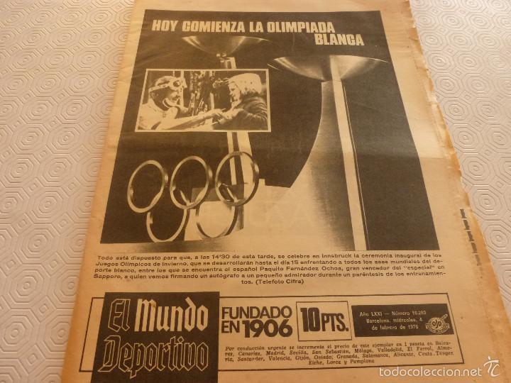 Sammelleidenschaft Sport: MUNDO DEPORTIVO(4-2-76)FILGUEIRA(NASTIC)CASZELY(ESPA&Ntilde;OL)JUAN MANUEL MORILLAS,BAR&Ccedil;A.