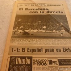 Colecionismo desportivo: MUNDO DEPORTIVO(26-2-76)COPA BARÇA 3 SALAMANCA 1,CHEQUEO AL VALENCIA,PIRRI(R.MADRID).. Lote 58436333