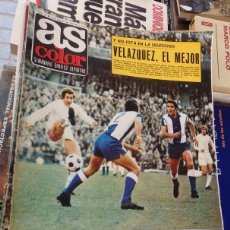 Coleccionismo deportivo: AS COLOR Nº 33 4-01-1972 / POSTER REAL OVIEDO