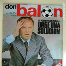 Coleccionismo deportivo: REVISTA DON BALÓN Nº 2 AÑO 1975 - KUBALA , BARÇA , LUIS ARAGONÉS , BREITNER , MANOLO ORANTES