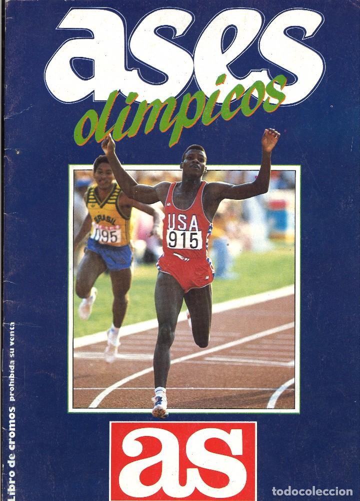 Coleccionismo deportivo: &Aacute;LBUM ASES OL&Iacute;MPICOS - AS - Foto 1