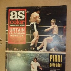 Coleccionismo deportivo: AS COLOR N° 56 13/06/1972 CONTIENE POSTER DE BLIN Y URTAIN
