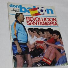 Coleccionismo deportivo: REVISTA DON BALON Nº 258 DE AÑO 1.980 CON POSTER DE LA SELECCION ESPAÑOLA PRESENTE Y FUTURO. Lote 64889087