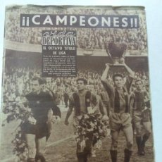 Collezionismo sportivo: DIARIO VIDA DEPORTIVA, 18 ABRIL 1960, NÚMERO 762, FC BARCELONA CAMPEÓN LIGA 1959-60.. Lote 67122597