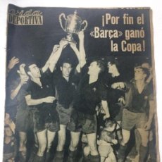 Coleccionismo deportivo: DIARIO VIDA DEPORTIVA FC BARCELONA CAMPEÓN COPA GENERALISIMO VS ZARAGOZA, 1962-63 JUNIO 1963 NUM 928. Lote 76082143