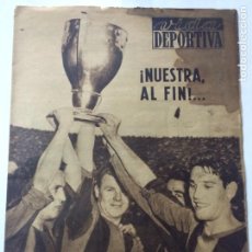 Coleccionismo deportivo: DIARIO VIDA DEPORTIVA FC BARCELONA CAMPEON LIGA 1952-53 4 MAYO 1953, NUM 399,BARÇA KUBALA. Lote 76293797