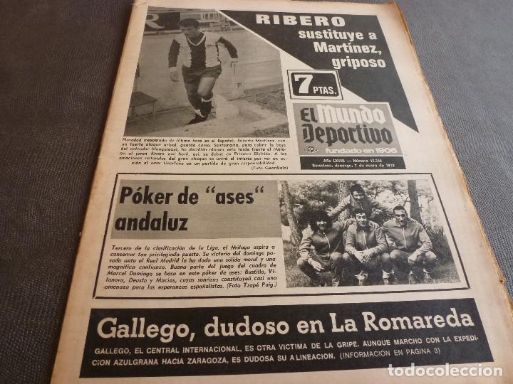 Collectionnisme sportif: (MS)MUNDO DEPORTIVO(7-1-73)CHANGO DIAZ Y VALLESPIR(MALLORCA)REXACH(BAR&Ccedil;A)PUIGVI&Ntilde;ETA(SAN ANDR&Eacute;S)CAPRI