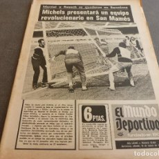 Coleccionismo deportivo: (MS)MUNDO DEPORTIVO(10-3-73)MARRO Y GUISASOLA(ATH.BILBAO)MARINI-RACING-PORSCHE,FILOMATIC