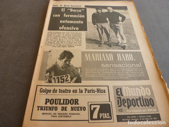 Sammelleidenschaft Sport: (MS)MUNDO DEPORTIVO(18-3-73)MARIANO HARO SENSACIONAL!!!MAGUREGUI,ESNAOLA,FUTBOL ALEM&Aacute;N.