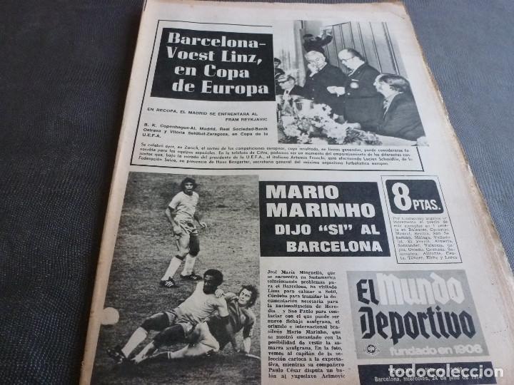 Collectionnisme sportif: (MS)MUNDO DEPORTIVO(24-7-74)BALMANYA(SAN ANDR&Eacute;S)EL MURCIA,TOUR-74,J.SALGADO(ATLETISMO)MARINHO.