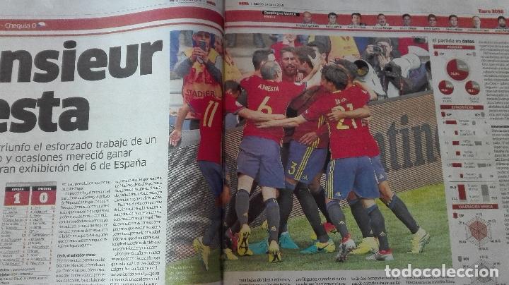 Coleccionismo deportivo: MARCA, (EUROCOPA 2016) - MARTES 14 DE JUNIO DE 2016. - Foto 5
