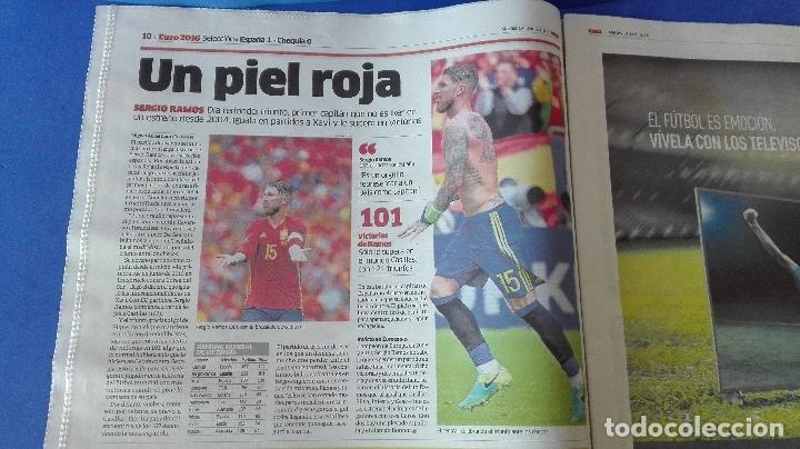 Coleccionismo deportivo: MARCA, (EUROCOPA 2016) - MARTES 14 DE JUNIO DE 2016. - Foto 6