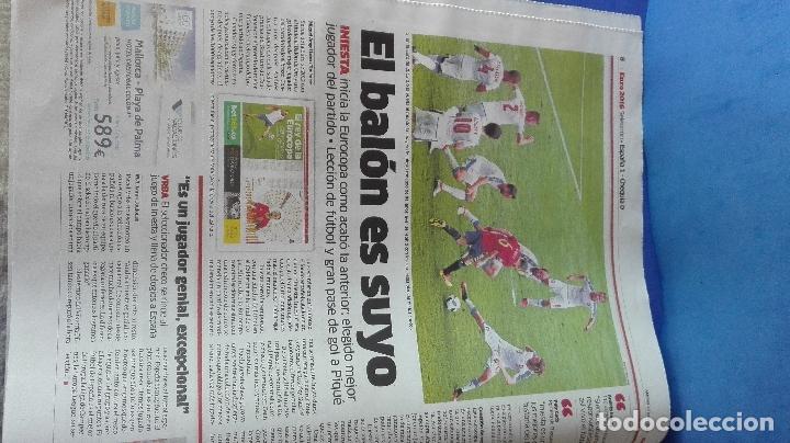 Coleccionismo deportivo: MARCA, (EUROCOPA 2016) - MARTES 14 DE JUNIO DE 2016. - Foto 7