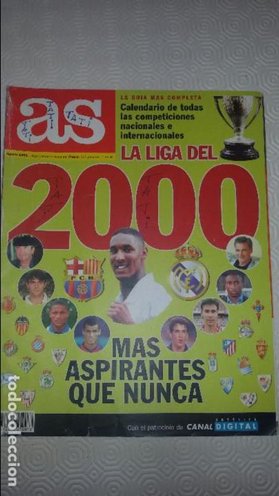 Coleccionismo deportivo: AS. LA GUIA MAS COMPLETA 2000. - Foto 1