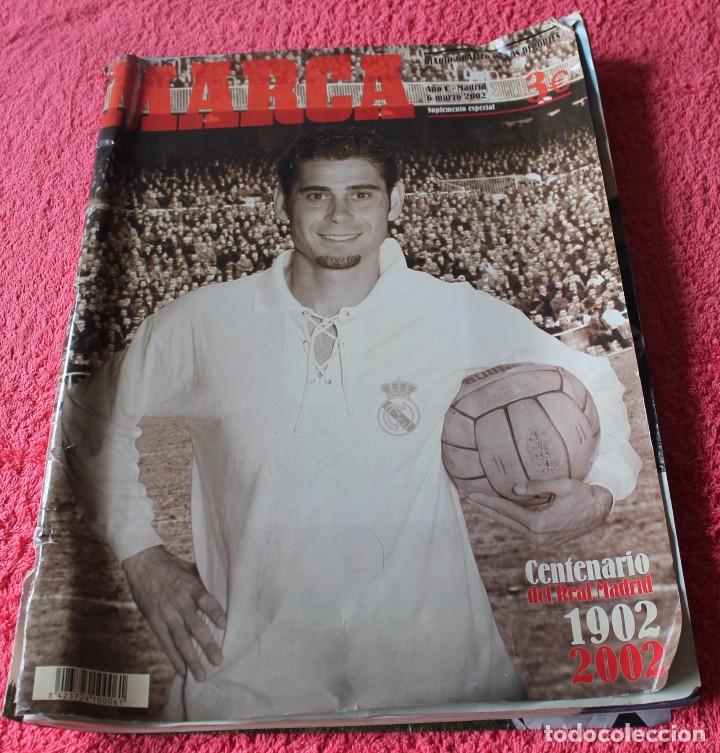 Coleccionismo deportivo: MARCA CENTENARIO REAL MADRID-1902-2002 - Foto 1