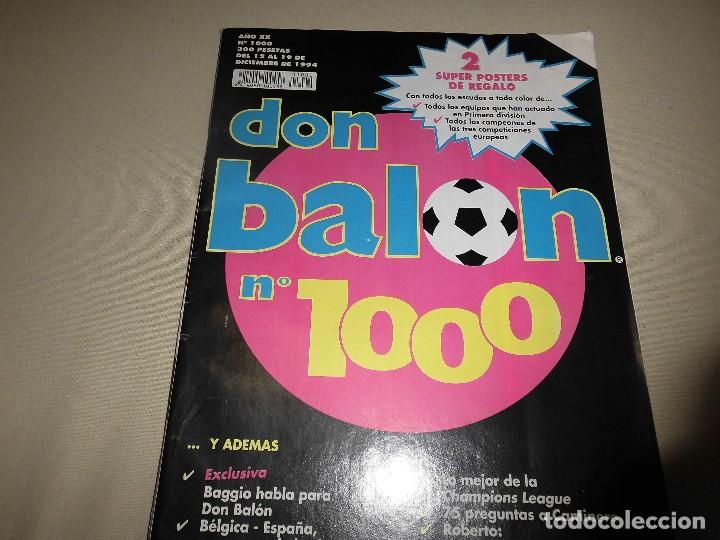 Coleccionismo deportivo: DON BALON N&ordm; 1000 2 SUPER POSTERS - Foto 1