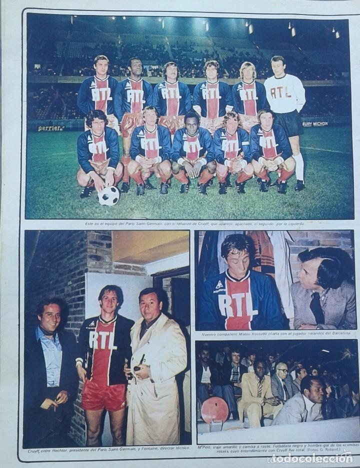 Coleccionismo deportivo: Par&iacute;s Saint Germain Cruyff con el... - Foto 1