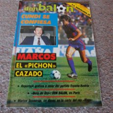 Coleccionismo deportivo: REVISTA DON BALÓN Nº 528 - 1985 - MARCOS, CUNDI - SIN CUADERNILLO DEL FÚTBOL - MUY BUEN ESTADO