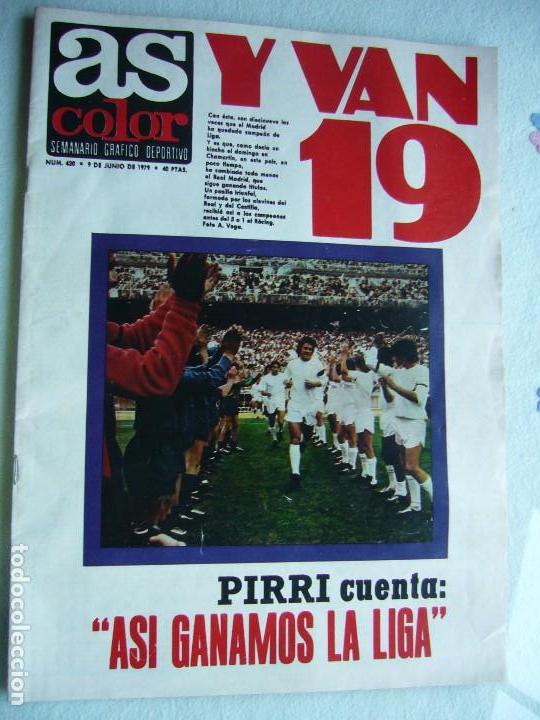 Coleccionismo deportivo: AS Color n&ordm; 420 - Foto 1