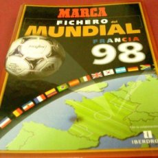 Coleccionismo deportivo: FICHERO MUNDIAL FRANCIA 98. MARCA. Lote 24169970