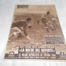 Coleccionismo deportivo: VIDA DEPORTIVA LUNES 10 DE ENERO DE 1955. Lote 98580283