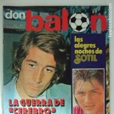 Coleccionismo deportivo: REVISTA DON BALÓN Nº 4 AÑO 1975 - SOTIL ARTEMIO FRANCHI URTAIN BOXEO POSTER PLAYBOY MONZON