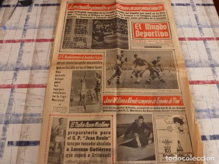 Collectionnisme sportif: MUNDO DEPORTIVO(28-11-66)BAR&Ccedil;A 4 HERCULES 1,R.MADRID BASKET VENCE AL JUVENTUD.