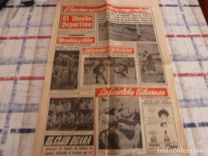 Collectionnisme sportif: MUNDO DEPORTIVO(17-4-67)ESPA&Ntilde;OL 1 LAS PALMAS 1,CORU&Ntilde;A 0 BAR&Ccedil;A 3.