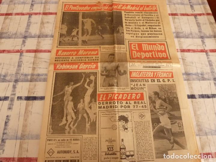 Collectionnisme sportif: MUNDO DEPORTIVO(29-11-65)BAR&Ccedil;A 3 SEVILLA 0,INDAUCHU 1 L&Eacute;RIDA 1,JUAN SANCHEZ PASCUAL(VILAFRANCA)