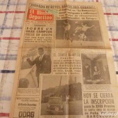 Coleccionismo deportivo: MUNDO DEPORTIVO(5-1-66)XXXVI RALLY MONTECARLO,PEDRO PI CAMPEÓN ESPAÑA MOTO CROSS CON MONTESA. Lote 107589263