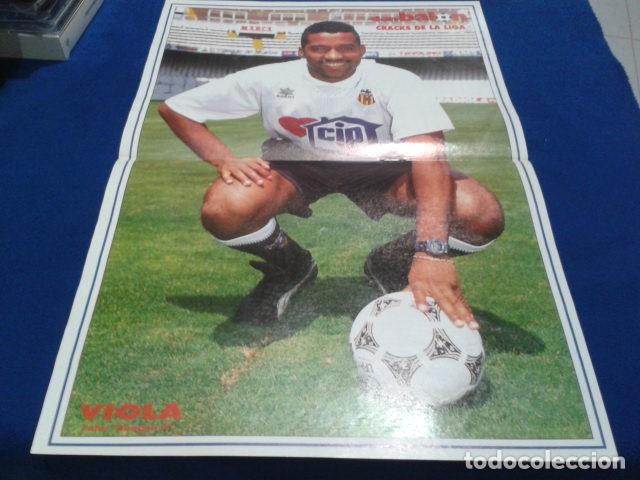 Coleccionismo deportivo: POSTER  VIOLA DEL VALENCIA  DON BALON - Foto 1