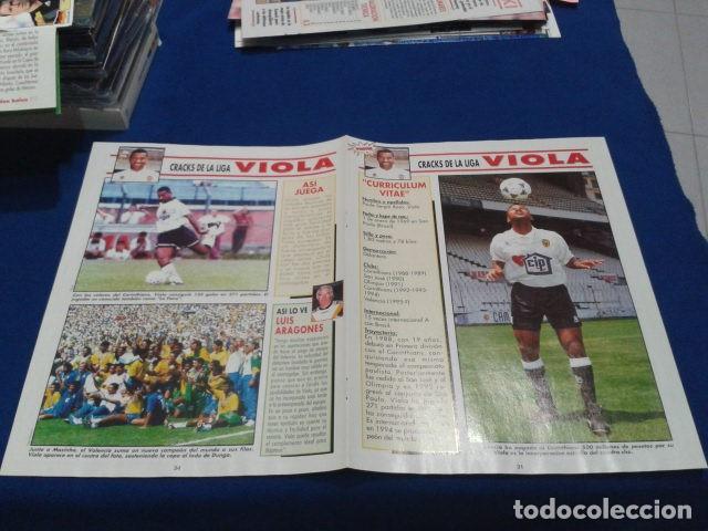 Coleccionismo deportivo: POSTER  VIOLA DEL VALENCIA  DON BALON - Foto 2