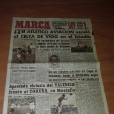 Coleccionismo deportivo: DIARIO MARCA. SUPLEMENTO Nº453. 16-MAYO-1944. 4-0 EL ATLETICO AVIACION VENCIO AL CELTA DE VIGO.. Lote 111927775