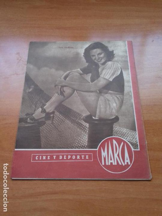 Coleccionismo deportivo: DIARIO MARCA. Nº149. 9-OCTUBRE-1945. 1-1 EL MADRID Y EL VALENCIA EMPATARON EN UN PARTIDO SIN CLASE. - Foto 2 - 112243251