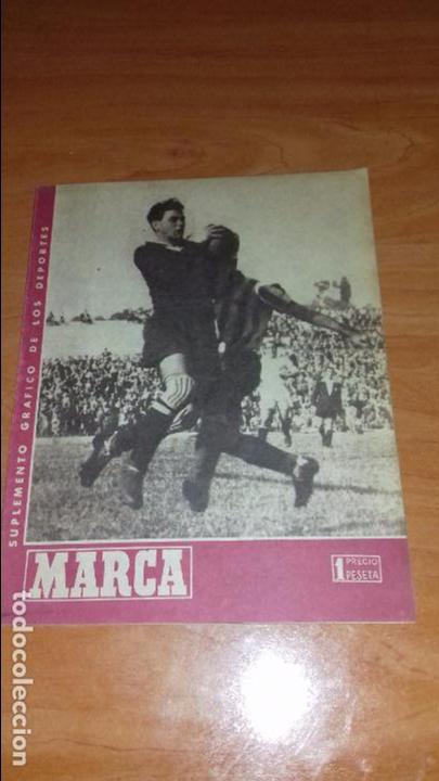 Coleccionismo deportivo: DIARIO MARCA. Nº173. 26-MARZO-1946. MERECIDA VICTORIA DEL ATLETICO. - Foto 1 - 112576567