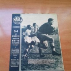 Coleccionismo deportivo: DIARIO MARCA. Nº10. 2-FEBRERO-1943. 3-1 EL MADRID GANA AL BETIS EN UN PARTIDO SIN EMOCION NI JUEGO.. Lote 113533971