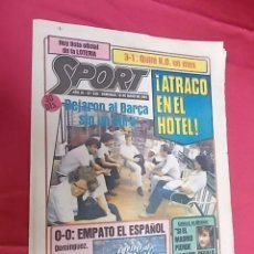 Coleccionismo deportivo: SPORT. Nº 530. 10 MAYO 1981. 3-1 QUINI K.O. UN MES. ATRACO EN EL HOTEL. 0-0 EMPATO EL ESPAÑOL
