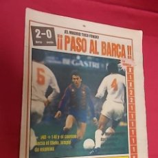 Coleccionismo deportivo: SPORT Nº 818. 1 MARZO 1982. BARÇA 2 - SEVILLA 0 MORAN PUSO MAS FACIL LA LIGA. REAL MADRID 1-BILBAO 1