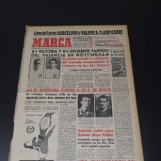 Coleccionismo deportivo: MARCA. 5/10/1961. COPA FERIAS. BARCELONA,3 - SEL.BERLIN,0. NOTTINGHAM,1 - VALENCIA,5.. Lote 114790320