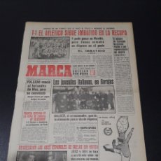 Coleccionismo deportivo: MARCA. 28/02/1963. RECOPA. BOTEV PLOVDIV,1 - ATLÉTICO,1.. Lote 114992268