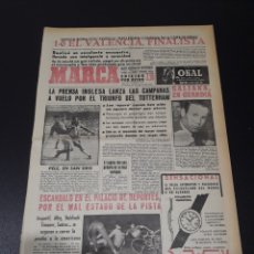Coleccionismo deportivo: MARCA. 17/05/1963. SEMIFINAL COPA FERIAS. ROMA,1 - VALENCIA,0.. Lote 114996899