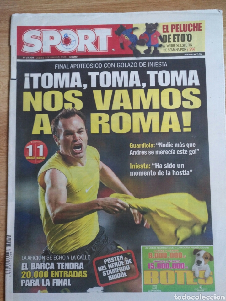 Coleccionismo deportivo: Sport n&deg; 10638 - Foto 1