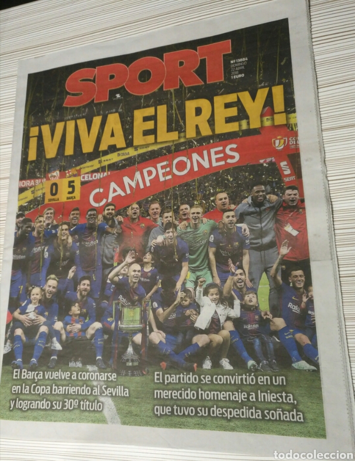Coleccionismo deportivo: Sport n&deg; 13884 - Foto 1