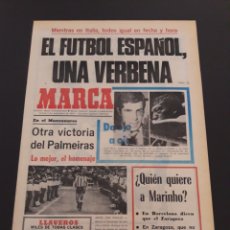 Coleccionismo deportivo: MARCA. 5/09/1974. HOMENAJE A UFARTE. ATLÉTICO MADRID,0 - PALMEIRAS,1.. Lote 119098134